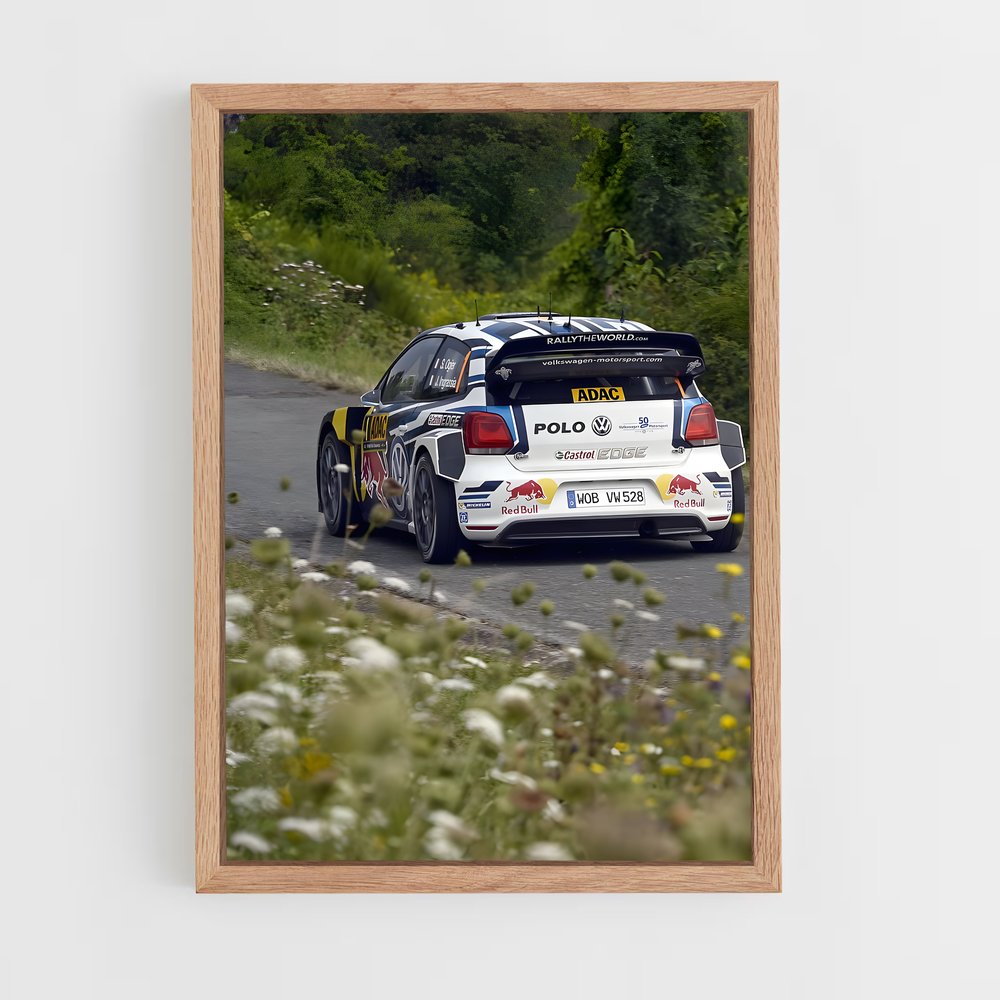 Poster Pétales de Vitesse – affiche Volkswagen (vue 4)